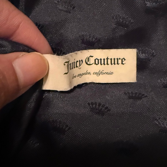 Juicy Couture Black Leather Shoulder Bag - Picture 6 of 7